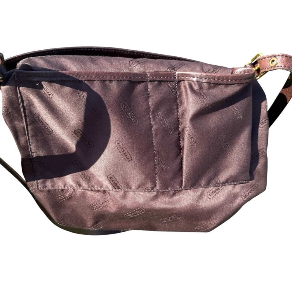 Legacy Monterey 9829 Mahogany Leather Flap Crossbody Costa Rica - Picture 12 of 17